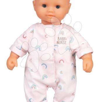 Játékbaba Natur Baby D'Amour Baby Nurse Smoby puha testű pasztell rugdalózóban 32 cm 18 hó-tól kép