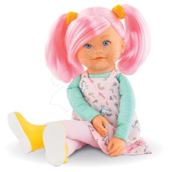Játékbaba Praline Rainbow Dolls Corolle selymes hajkoronával és vanília illattal rózsaszín 38 cm 3 évtől kép