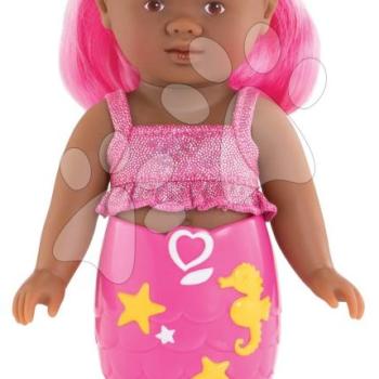 Játékbaba Sellő Melia Mini Mermaid Corolle barna szemekkel és rózsaszín hajkoronával 20 cm kép