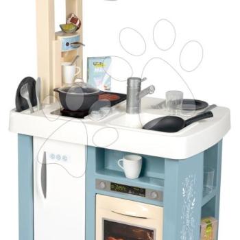 Játékkonyha elektronikus Bon Appetit Kitchen Smoby kávéfőzővel hűtővel sütővel 23 kiegészítővel 96 cm magas/49 cm a pult kép