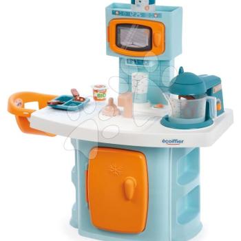 Játékkonyha étkezőrésszel a játékbabának Nursery Écoiffier 11 kiegészítő hűtővel és turmixgéppel 18 hó-tól kép