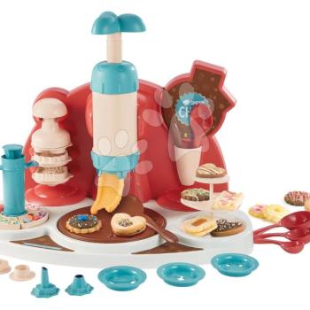 Játékos szakács receptekkel gyerekeknek Chef Easy Biscuits Factory Smoby díszítéssel ellátott kis sütik készítéséhez 5 évtől kép