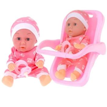 Jázmin baba - cumival és kiságyként használható 2in1 hordozóval - altatható játékbaba (BBMJ) (BBJ) kép