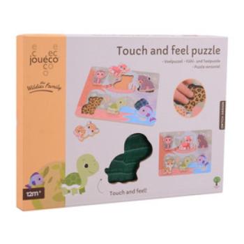 Jouéco® - Vadállatok érintsd és érezd kirakó kép