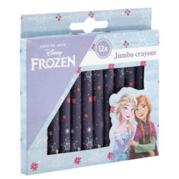 Jumbo zsírkréták 12 db, 3 féle kép