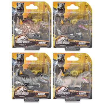 Jurassic world - gurulós dínók, 4 féle kép