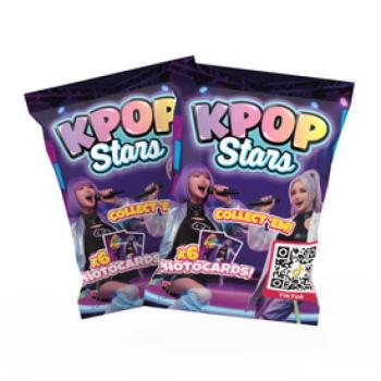 K-Pop Sztárok Fotókártyák kép