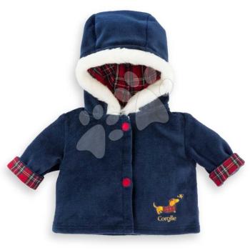 Kabát játékbabára Coat Corolle Holidays Mon Premier Poupon Corolle karácsonyi kiadás 30 cm babára 18 hó-tól kép