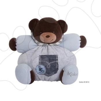 Kaloo plüss maci Blue Denim-Chubby Bear 960059 kék kép