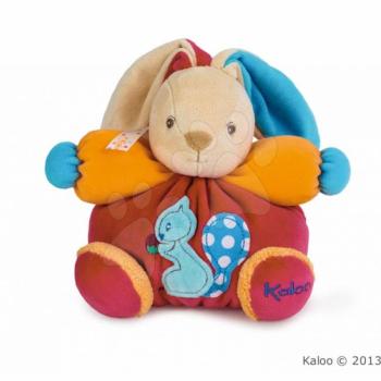 Kaloo plüss nyuszi Colors-Chubby Rabbit Squirrel 963259 piros kép