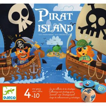 Kalóz sziget - Gyorsasági társasjáték - Pirat Island - DJ08595 kép