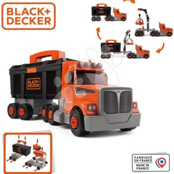 Kamion szerszámos kofferrel Black&Decker Truck Smoby és 60 kiegészétővel és szerszámmal kép