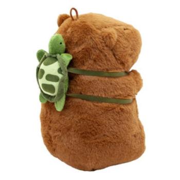 Kapibara plüss hátizsákkal 23 cm többféle kép