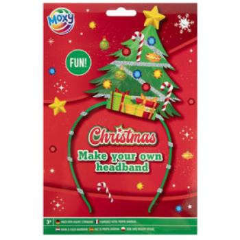 Karácsonyi csináld magad hajpánt kép