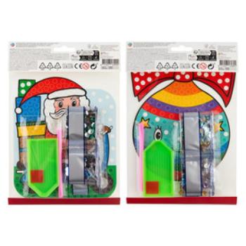 Karácsonyi gyémántfestő, A5, extra nagy kövekkel, 2 féle kép