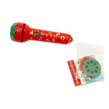 Karácsonyi képvetítő lámpa, 16 képpel vegyes színben kép