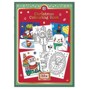 Karácsonyi kifestőkönyv, A4, 32 lap kép