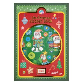 Karácsonyi matricáskönyv, 16 lap kép