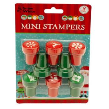 Karácsonyi nyomdák, 8 db /csomag kép