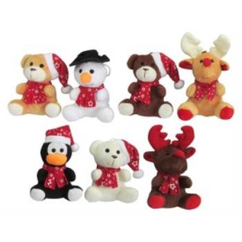 Karácsonyi plüssök 12cm kép