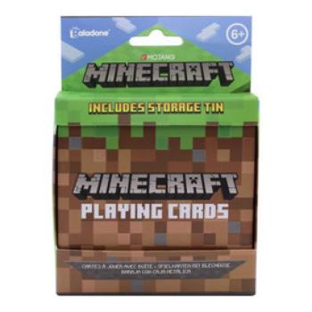 Kártyajáték Minecraft fém dobozban kép