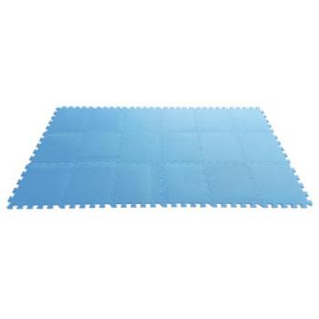Kék tornaszőnyeg, 30x30 cm, 18 db /csomag kép