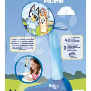 Képek rajzolása LED lámpás projektorral Bluey Projector Educa 40 dia képekkel 5 évtől kép