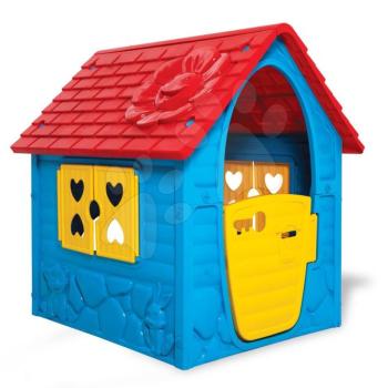 Keri házikó My First Playhouse Dohány virággal a tetőszerkezeten kék 24 hó-tól kép