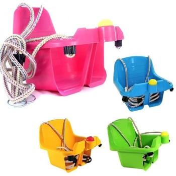 Kerti háttámlás gyermekhinta dudával – 2 év feletti kicsiknek, max. 20 kg-ig (BBJ) kép