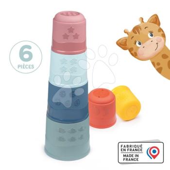 Készségfejlesztő torony Magic Tower Little Smoby magassága 40 cm 6 csésze 12 hó-tól kép