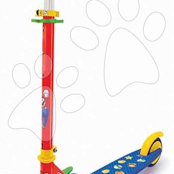 Kétkerekű roller Super Mario 2 Wheels Foldable Scooter Smoby összecsukható fékkel magasságilag állítható max. 83 cm 5 évtől kép