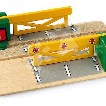 Kiegészítő elem vonapályához Magnetic Action Crossing BRIO mágneses vasúti átjáró 3 évtől BRIO7501 kép