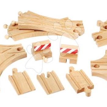 Kiegészítő elem vonatpályához Advanced Expansion Pack BRIO 11 részes különböző típusú sín kép