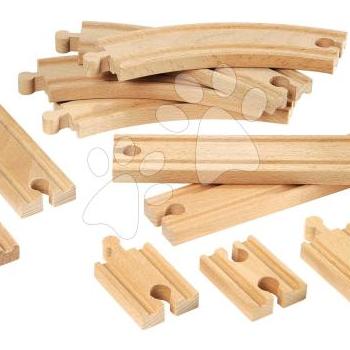 Kiegészítő elem vonatpályához Alap szett Beginner Expansion Pack BRIO 11 részes sínek 3 évtől BRIO4012 kép