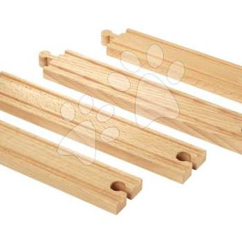 Kiegészítő elem vonatpályához Long Straight Tracks BRIO 4 hosszú sín 21,6 cm hosszú kép