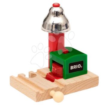 Kiegészítő elem vonatpályához Magnetic Bell Signal BRIO mágneses jelzőcsengő 3 évtől BRIO7549 kép