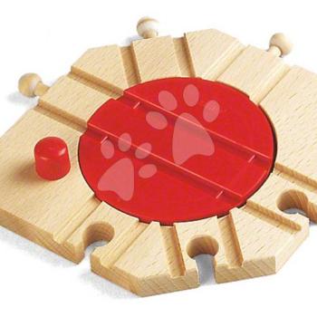 Kiegészítő elem vonatpályához Mechanical Turntable BRIO forgóplatform 3 évtől BRIO3619 kép