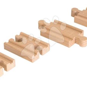 Kiegészítő elem vonatpályához Mini Straight Track Pack BRIO 4 mini sín 5,4 cm hosszú 3 évtől BRIO3930 kép