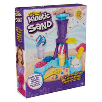 Kinetic Sand - Selymes fagylalt tálaló kép