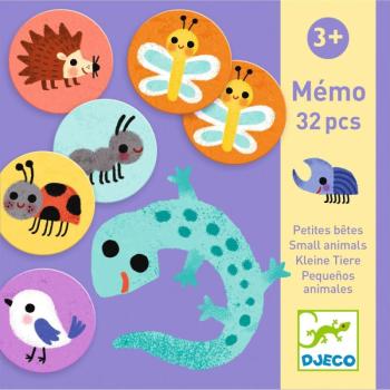 Kis állatok - Memória játék - Memo Small animals - DJ08254 kép