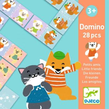 Kis barátok dominó - Dominó - Domino Little friends - DJ08185 kép