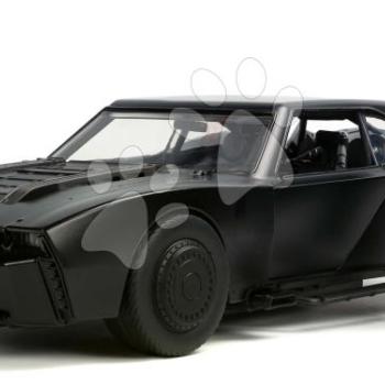 Kisautó Batman Batmobile 2022 Jada fém világítással és Batman figurával hossza 28 cm kép