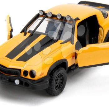 Kisautó Chevrolet Camaro 1977 Bumblebee Transformers T7 Jada fém nyitható ajtókkal 1:32 kép