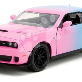 Kisautó Dodge Challenger 2015 Pink Slips Jada fém nyitható részekkel hossza 20 cm 1:24 kép