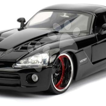 Kisautó Dodge Viper SRT-10 Fast & Furious Jada fém nyitható részekkel 18 cm hosszú 1:24 kép