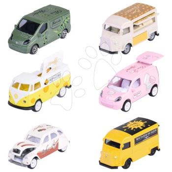 Kisautó French Touch Deluxe Cars Majorette fém felfüggesztéssel és gyűjtői boxban 7,5 cm hossza 6 különböző fajta kép