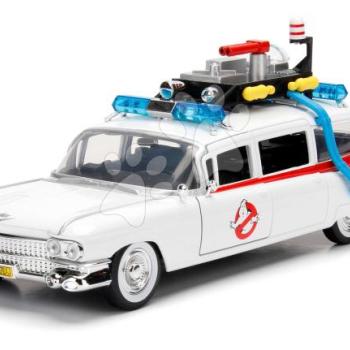 Kisautó Ghostbusters ECTO-1 Jada fém nyitható ajtókkal 23 cm hosszú 1:24 8 évtől kép