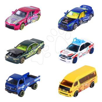 Kisautó Japan Series Deluxe Cars Majorette fém gyűjtői boxban 7,5 cm hosszú 6 különböző fajta kép