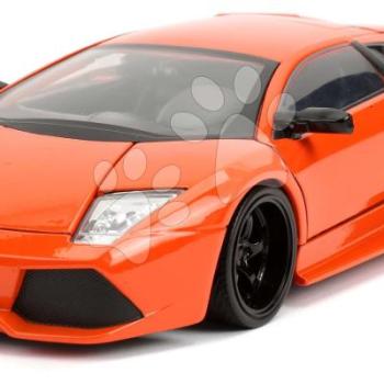 Kisautó Lamborghini Murcielago Fast & Furious Jada fém nyitható részekkel 18 cm hosszú 1:24 kép