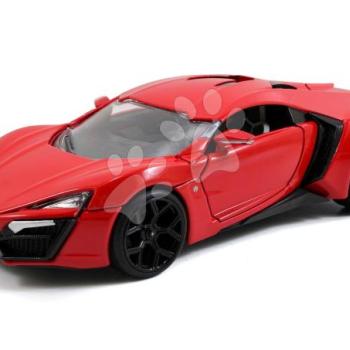 Kisautó Lykan Hypersport Fast & Furious Jada fém nyitható részekkel és gumikerekekkel 19 cm 1:24 kép